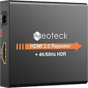 HDMI Repeater Neoteck 60M 4K 2160P 3D HDMI 2.0 Extender Booster Adapter Mini Size Metal Shell for PC DVD Sky HD Box PS3 PS4 Satellite Box and More Devices