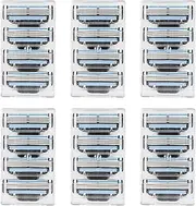 Pack of 24 Mach 3 Blades, Replacement Blades for Men's Wet Razor, Precise Triple Razor Blades for a Smooth Shave, Skin-friendly Technology, Ideal for Daily and Professional Use