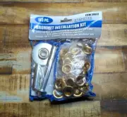 Installation Tool Grommet Kit to Repair Old Tarp Awning Canopy Canvas Tent Flag