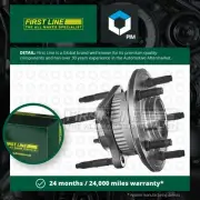 Wheel Bearing Kit fits JEEP COMMANDER 3.7 Rear 05 to 10 EKG Firstline 52111884AA