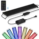 Aquarium LED Light 120cm Bluetooth Smart APP Control Fish Tank Lamp Aqua RGB New