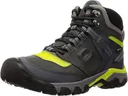 [KEEN] Male Ridge Flex Mid WP Steel Grey Evening Primrose Size 9 Hiking Boot