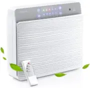 5-Stage Air Purifier HEPA Odor Filter 99.97% Wall-Mount Aroma Diffuse PM2.5