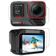 2 Set Tempered Glass Lens Screen Protective Film For Insta360 Ace Pro 2 Camera