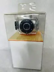 Vivitar DVR781HD HD Action Video Silver Waterproof Case Compact Camcorder Camera