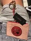 Mimco Safari Swoon Wallet Handbag Keychain Keyring + Mimco Dust Bag