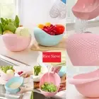 Tools Filter Strainer Colander Rice Sieve Drain Basket Rice Washing Filter