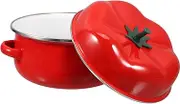 MAGICLULU Cooking Pot with Lid and Dual Handles Deep Japanese Soup Pot for Stews and Casseroles for Induction Cookers and Family Gatherings