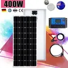 12V 400W Solar Panel Complete Kit Mono RV Caravan Camping Power Charging Battery