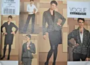 Vogue 2989 Misses Jacket, Top, Skirt & Dress & Pants KNITS - Sizes 14-20 UNCUT