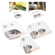 Bird Manger Suspended Bowl for Bird Bird Cup Container for Observation Cage Cage