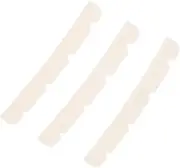 Abaodam Bone Guitar Bridge Saddles 42x3.2x4.8mm Upper String Nut Essential Guitar Accessory 3 Pack