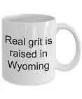 Wyoming Mug Unique Ceramic Novelty Gift For Men & Women Who Love Tea Mugs An