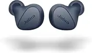 [Jabra] Elite 3 in Ear Wireless Bluetooth Earbuds – Noise Isolating True Wireless Buds with 4 Built-in Microphones for Clear Calls, Rich Bass, Customizable Sound, and Mono Mode - Navy