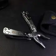 Silver Mutil-tool Ganzo G301H Multi Pliers Tool Toolkit w/ Lock Screwdriver Kit