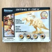 T-Rex 3D Wooden Dinosaur | Robotime STEM Sound Control Robot Toy Assemble Kit
