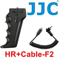 在飛比找PChome24h購物優惠-JJC快門手把HR+Cable-F2,支援Sony RM-V