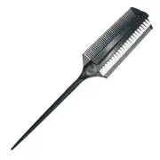 2 Pcs Hairdressing Comb Dye Brush Dyeing Women's Applicator Highlight Tint