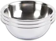 Home Master Stainless Steel Mixing Bowl, 3.8 litres Capacity, 28 cm Diameter