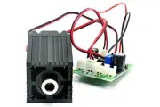 Industry 532nm 200mW Green Diode Laser Dot Module 12V AC/DC w/TTL & Fan Cooling