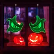Halloween Double sided Luminous Eyes Giant Ornament for a Spooky Touch