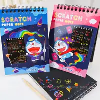 在飛比找蝦皮購物優惠-哆啦a夢 Scratch Note A6 可愛 TooYoo