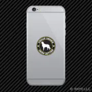 Proud Owner Irish Setter Cell Phone Sticker Mobile Die Cut
