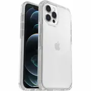 OtterBox 77-65470 Symmetry Clear Apple iPhone 12 Pro Max Case Clear , Antimicrobial, 3X Military Standard, Raised Edges, Ultra-Sleek