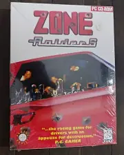 NEW SEALED Zone Raiders PC Software Game CD ROM Version Big Box