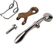 HAMPPLIES 1 Set Trumpet Water Key Spit Valve Repair Tool Durable Screws and Holders for Easy Installation and Maintenance of Instruments