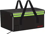Portable Power Fireproof Explosionproof Safe Bag for Outdoor Power Storage Transport and Charging, Home Office Travel Fireproof Safe Storage Pouch with Handle Shoulder Strap (500 * 350 * 300mm)