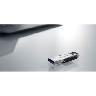 SanDisk 晟碟 Ultra Flair CZ73 32G USB3.0 隨身碟 五年保 銀