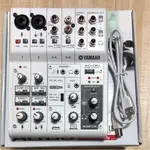 【三木樂器】現貨 YAMAHA AG06 6軌 多功能 混音器 USB介面 直播 K歌 錄音 山葉 AG-06