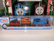 Thomas & Friends Trackmaster Thomas & Terence Motorized Engine w/ Christmas Tree