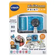 VTech KidiZoom Print Cam Kid Camera Bundle Includes 4 Paper & 2 Sticker Rolls