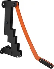 Firewood Wood Splitter, Heavy Duty Portable Carbon Steel Manual Log Splitter with Anti Slip Handle, Wall Mounted Hand Sturdy Firewood Cutter for Barbecue Garden Camping