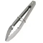 Chef Craft Classic Clam Shell Tongs, 9 inches in length, Stainless Steel
