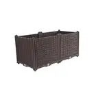 80Cm 2 Boxes Raised Planter Box Garden Bed Deepen