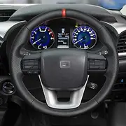 Leather Steering Wheel for Toyota Hilux 2016-2025