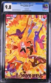 MARVEL - EDGE OF SPIDER-VERSE #3 TCM NICOLETTA BALDARI VARIANT COA /600 CGC 9.8