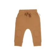 Kapow Kids Caramel Waffle Drop Crotch Pant