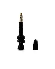 (Qty 1) Tubeless Presta Aluminum 40mm Valve Stem MTB / Road (Black)