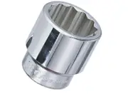 Genius Tools 1" Dr. 2-9/16" Hand Socket(12-Point) (CR-Mo) - 877082