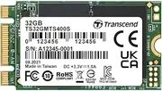 Transcend 32GB MTS400S M.2 2242 SATAIII SSD, Internal Solid State, Compatible with Laptop & PC Desktop, MLC - TS32GMTS400S