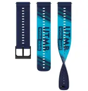 Suunto 22mm Athletic 6 Silicone Strap - Utmb World Series Navy Blue
