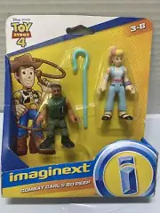 Imaginext Toy Story 4 Combat Carl & Bo Peep 2-Figure Set