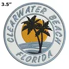 Clearwater Beach Florida Patch Embroidered DIY Hook & Loop Applique Vest