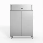 FED-X S/S Double Door Upright Freezer - Commercial Upright Freezers (XURF1200SFV) - XURF1200SFV
