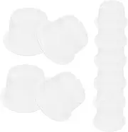 10pcs Hat Support Baseball Hats Hat Rack Stand Hat Insert to Keep Shape Hat Holder Flat-top Cap Insert Hat Former Hat Storage Hard Hat Insert Hat Supplies Transparent Plastic