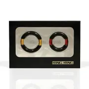 New Power Ring TWIN, Germanium Silicone Penis Ring, Impotence, Erection Aid